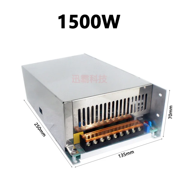 1500W Switching Power Supply 24V 62.5A Adapter For LED Light Security Monitoring Automation Industrial Equipment