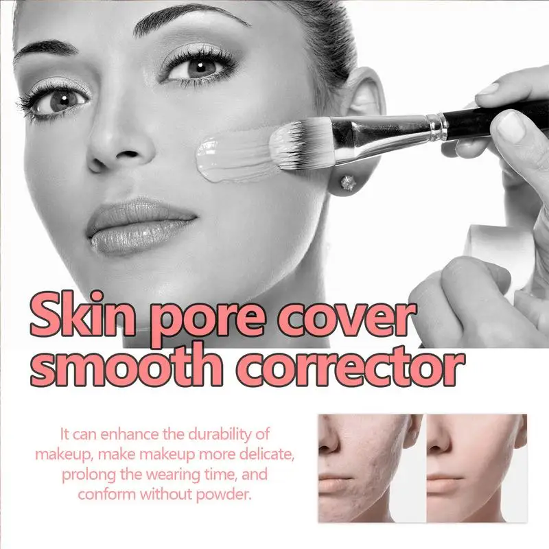 Gezicht Primer Make-Up Crème Olie Controle Concealer Onzichtbare Poriën Concealer Kleurloze Hydraterende Primer Vrouwen Koreaanse Cosmetica