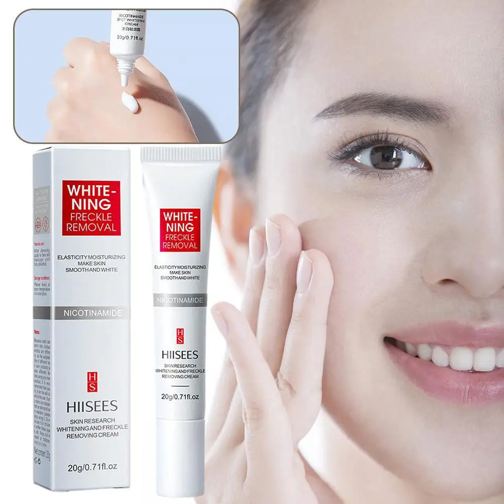 

20g Whitening And Freckle Removing Cream To Lighten Spots Brighten Skincare Replenish Products Facial Tighten Water Skin C0L0