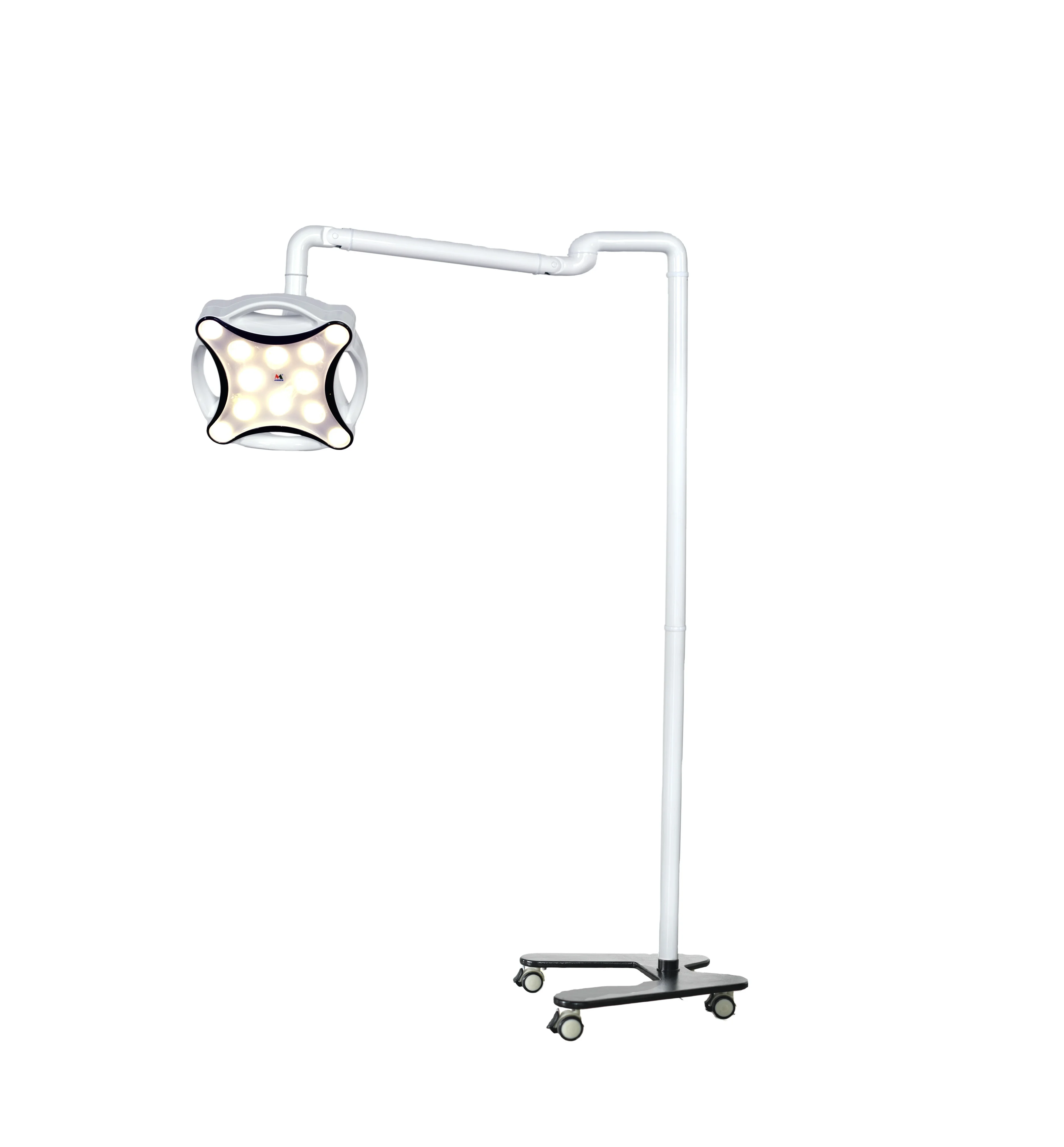 

JD1700 LED Surgical Light with Adjustable Brightness and Induction Switch Medic Lamp Mobile Medical Light Electric Metal