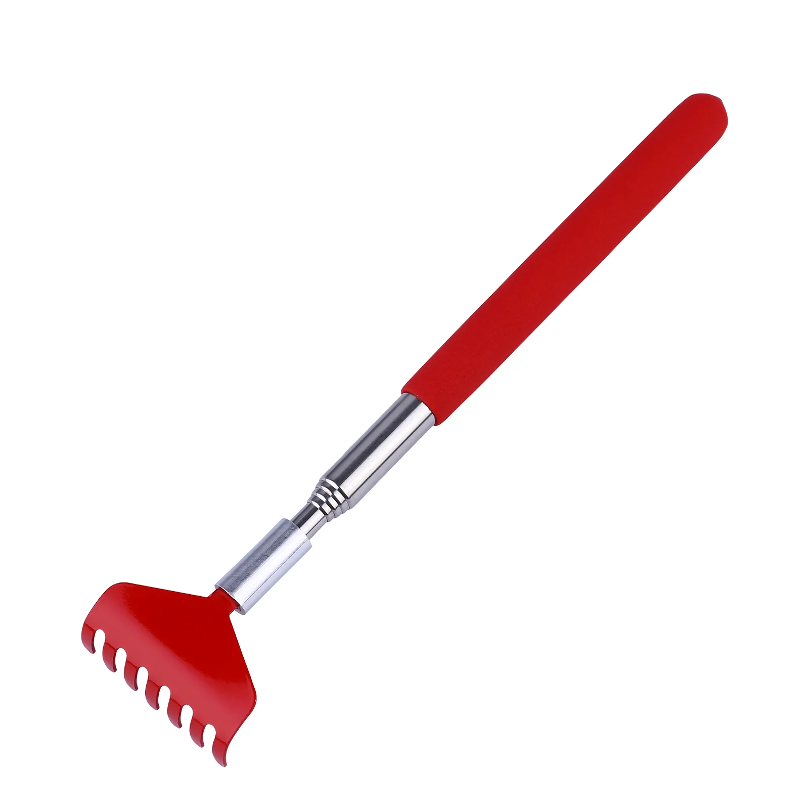 

Massager Telescopic Tickle Rake Claw Scratcher Multifunctional Back Red Retractable Scratching Tool Elderly