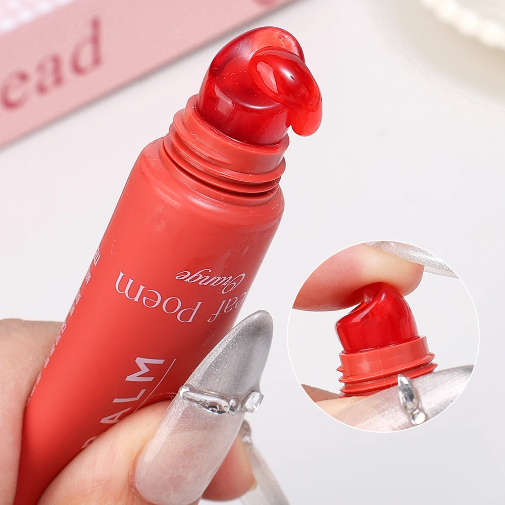 Soft Tube Red Plumping Lip Gloss Moisturizing Long-lasting Mirror Jelly Clear Shiny Lip Balm Liquid Lipstick Beauty Lips Makeup