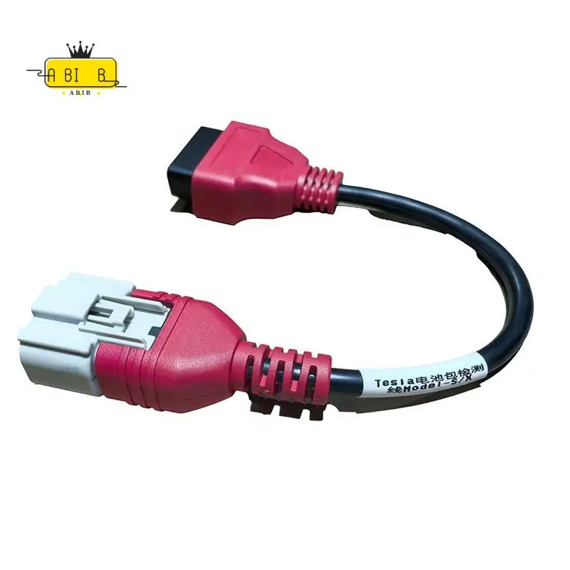ABIB -For Tesla S/X/3/Y Battery Pack Testing Cable Diagnostic Line Special Connector X431