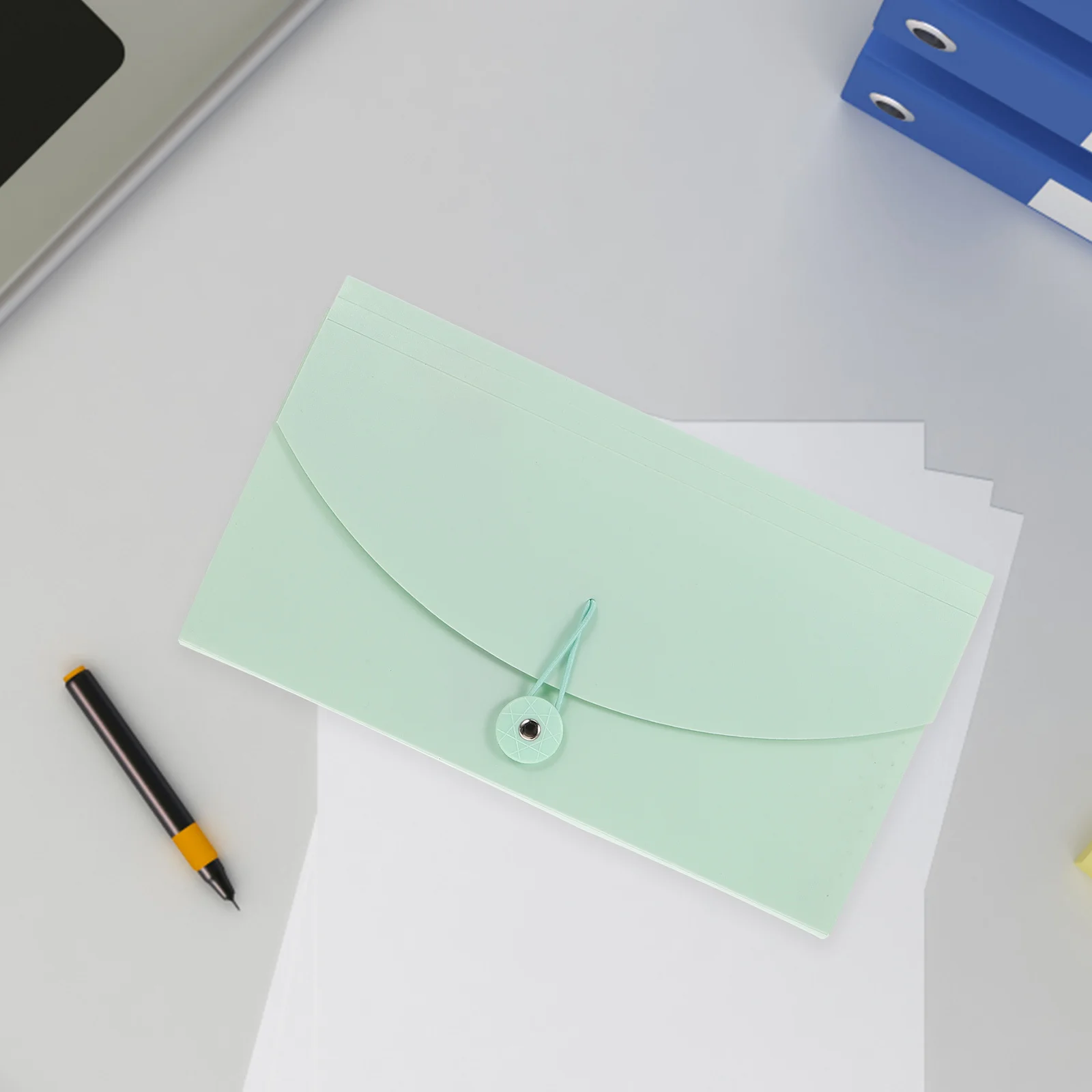 Portable B6 Accordion Folder Receipts Organizer for Bills Coupons Cards Photos Statements Office School Filing System Sturdy