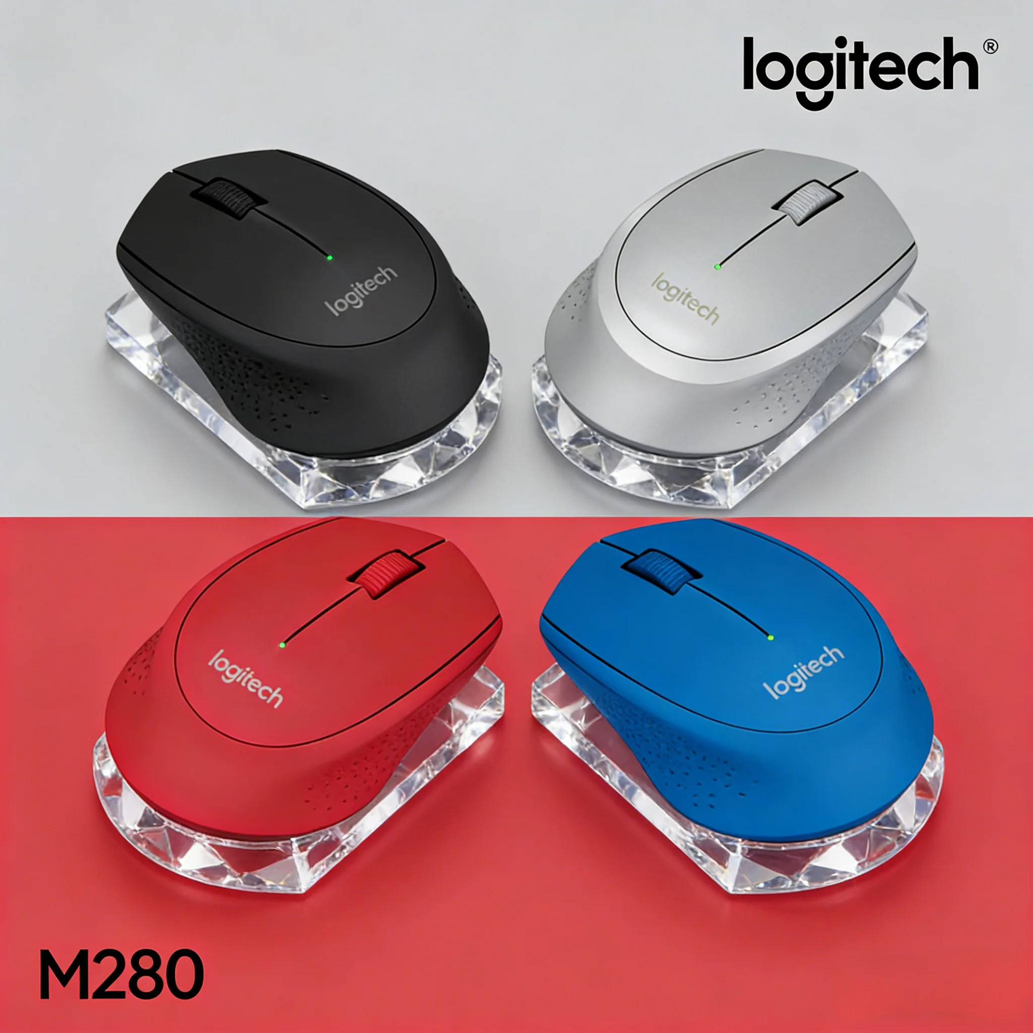 

Logitech M280/M330, лучшая доступная бесшумная беспроводная мышь с USB и функцией энергосбережения