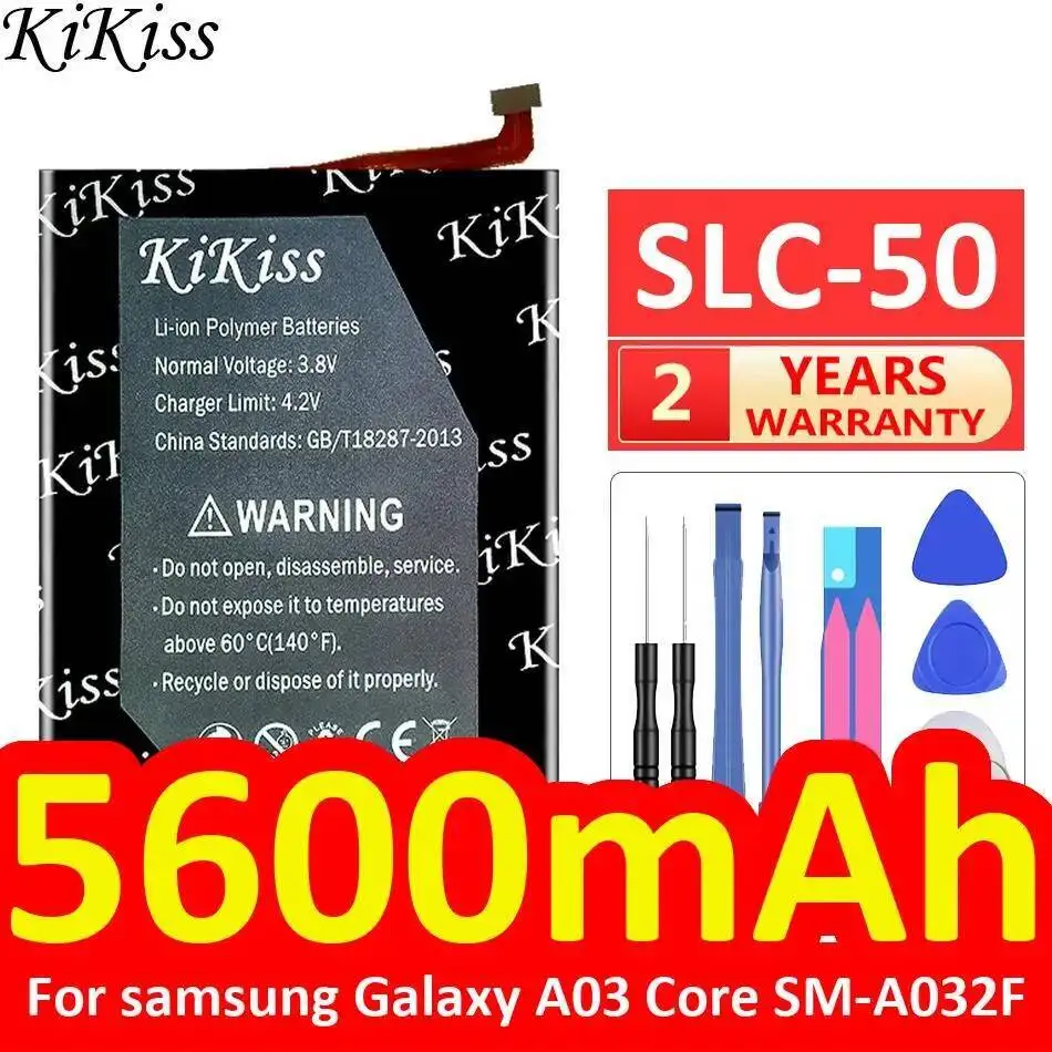 

For Samsung Galaxy A03 Core SM-A032F 5600Mah Mobile Phone Battery High Capacity Slc-50 Premium Replacement