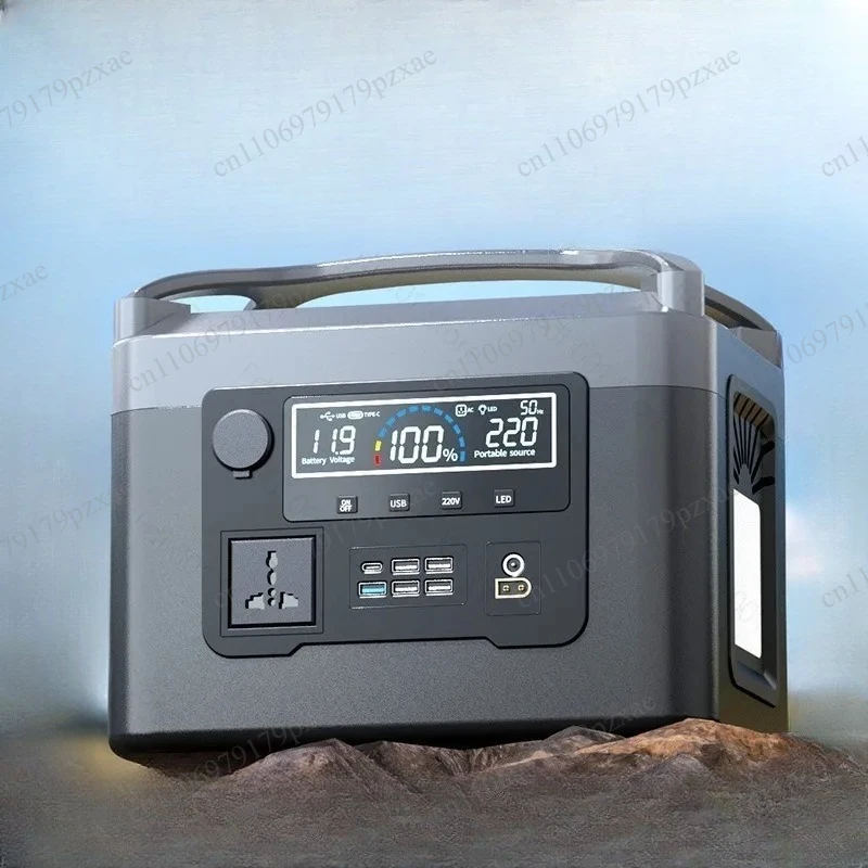 220V Large Capacity Portable Power Station, Power Supply for Home, Camping and Live Streaming
