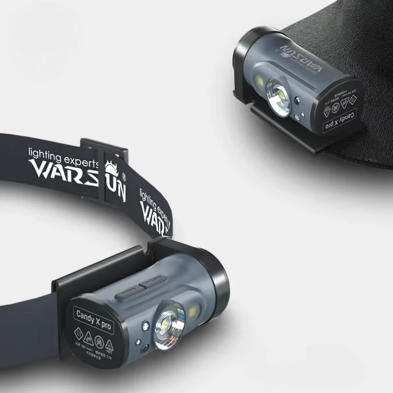 Xiaomi Mini LED Sensor Hat Clip Lamp Waterproof Head Light Rechargeable Fishing Searching Camping Light Night Head Flashlight