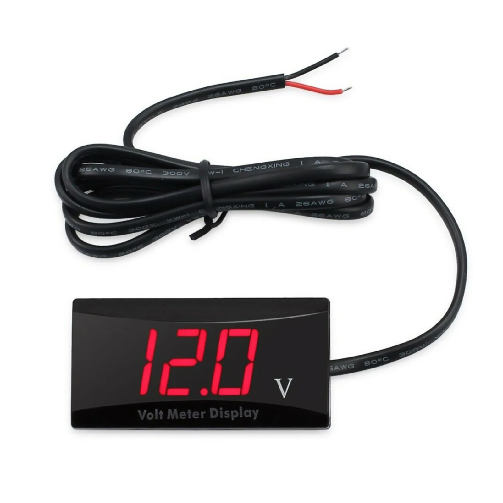 DC 8V-16V LED Digital Voltmeter Waterproof Car Motocycle Voltage Meter Volt Detector Tester Monitor Panel For Auto Accessories