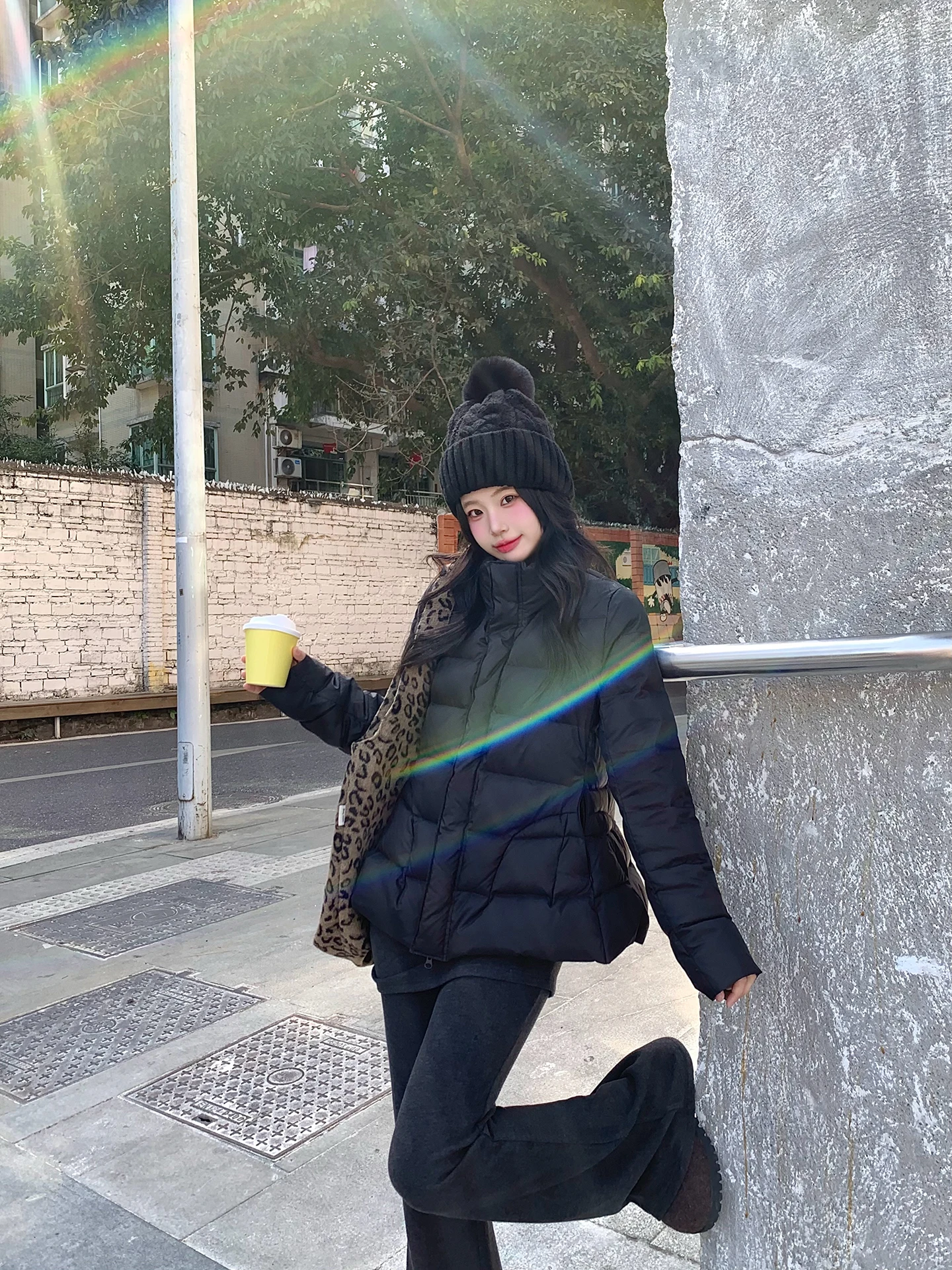 

Утепленная женская зимняя куртка Slim Fit белого цвета с пуховым наполнителем в корейском стиле, теплая, с регулируемой талией, из хлопка