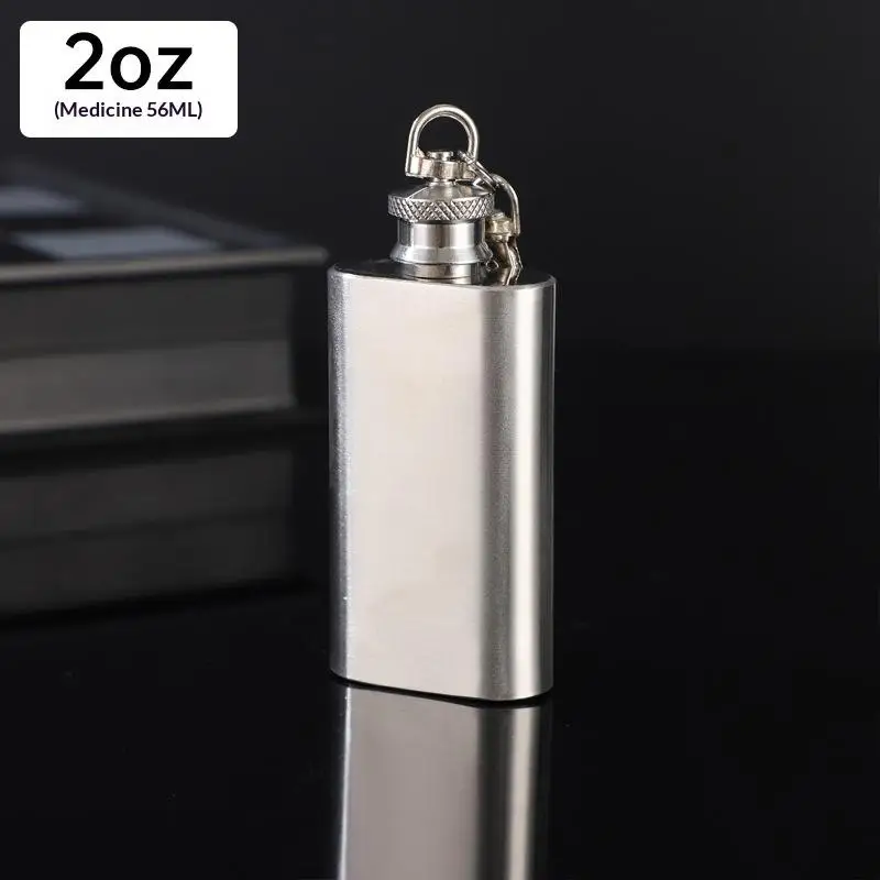1/2/4/7/8 Oz Stainless Steel Hip Flask With Funnel Pocket Hip Flask Alcohol Liquor Hip Flask Screw Cap