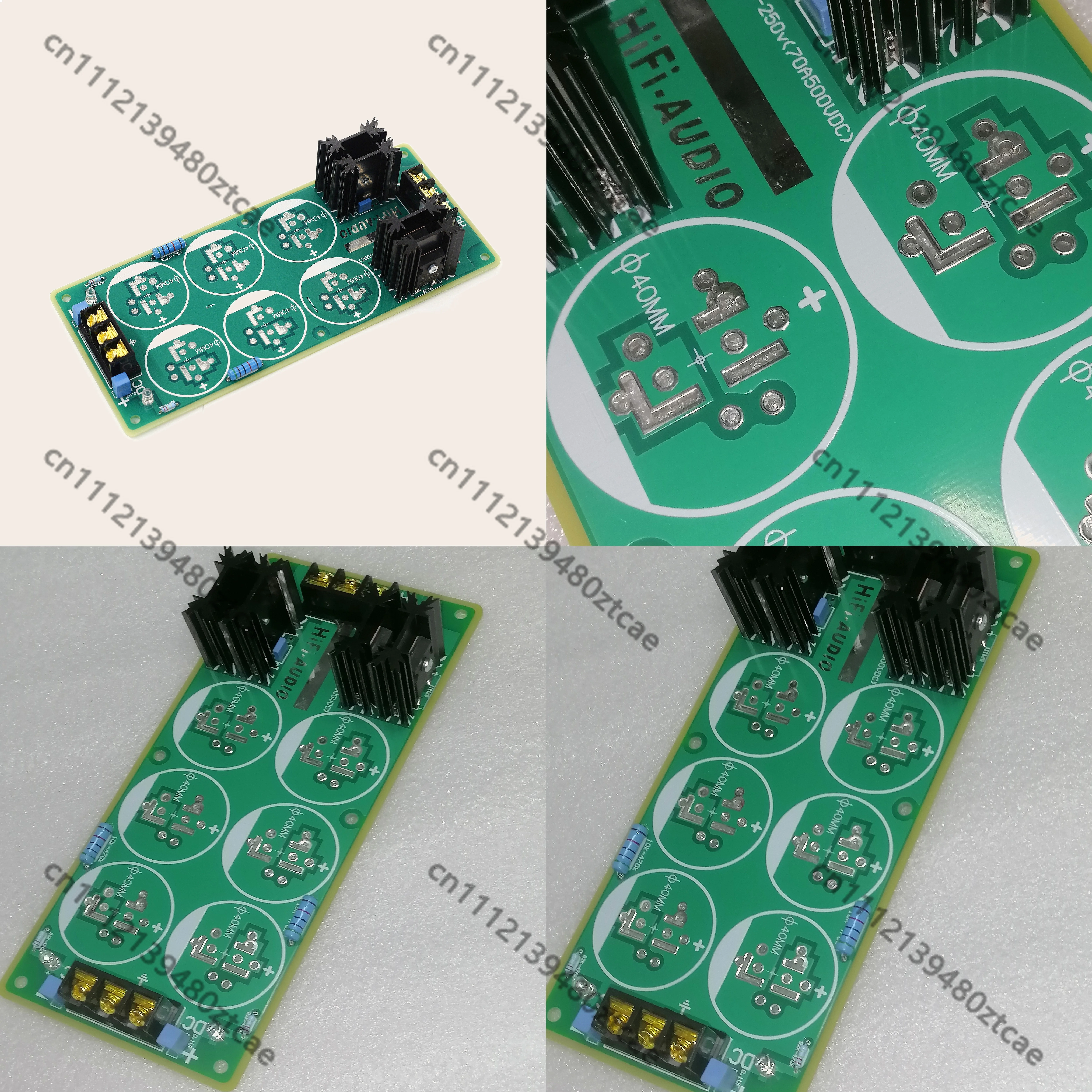 Rectifier filter power board for amplifier high voltage dual power supply audio DIY module