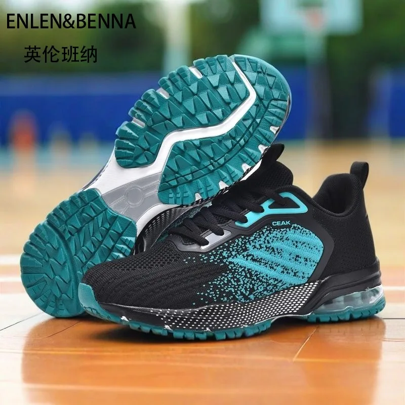 

Простая атмосфера 2025, мужская обувь, повседневная дышащая нескользящая легкая обувь для бега, модная спортивная обувь на открытом воздухе