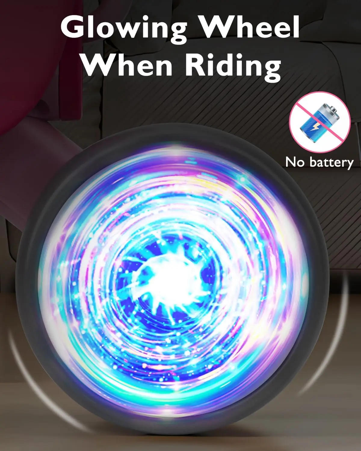 دراجة التوازن للفتيات الصغيرات ، ألعاب أطفال ، فتيات بعمر سنة واحدة ، هدايا ، الدراجة الأولى مع الموسيقى والإضاءة الملونة