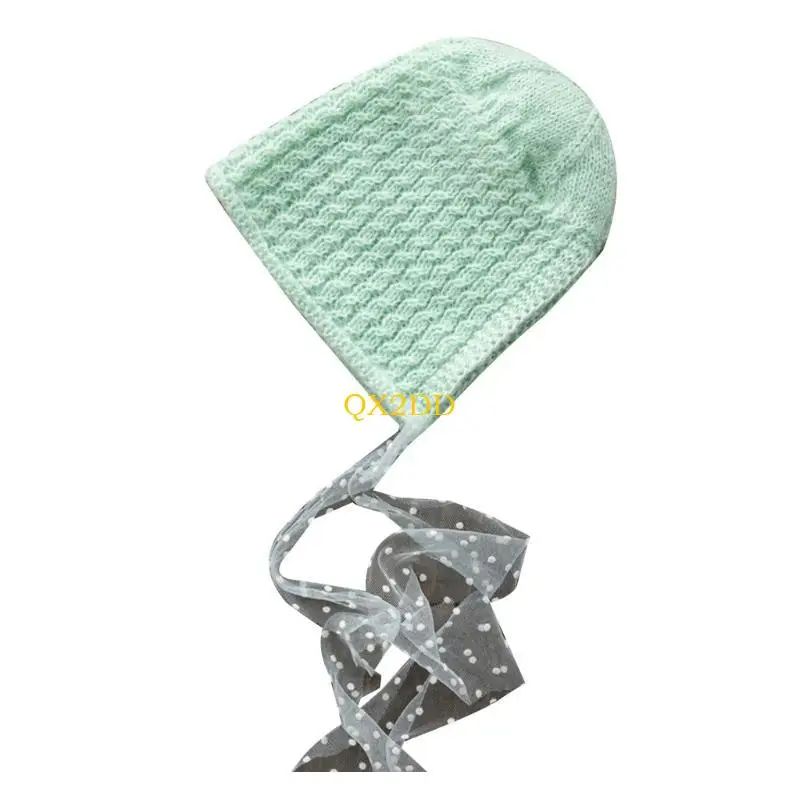 

QX2D милая шапка из мохера для новорожденных, реквизит для фотосъемки, шапка, вязаные шапки, прочные аксессуары для фотосессии