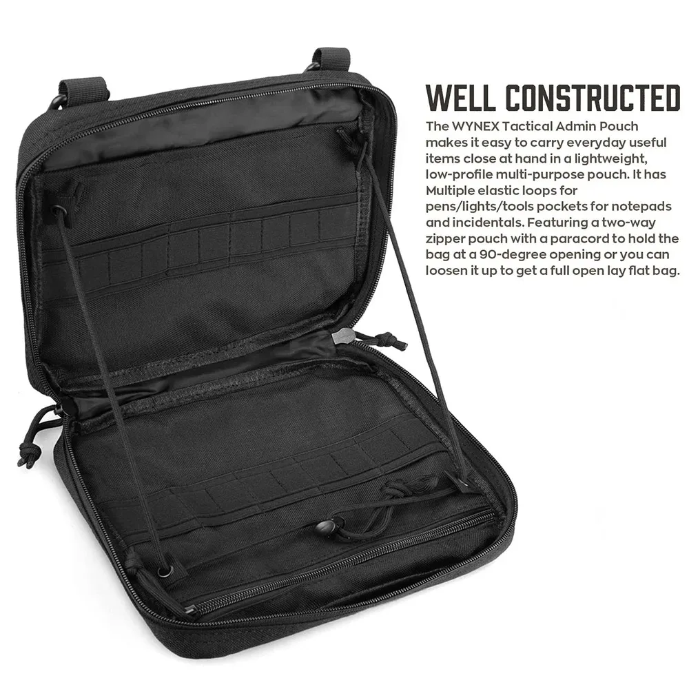 Taktische MOLLE Multifunktionstasche EDC Medizinische Ausrüstungszubehör Kleine Geräte-Organizer-Tasche für Wandern, Jagen, Angeln – Detail 6