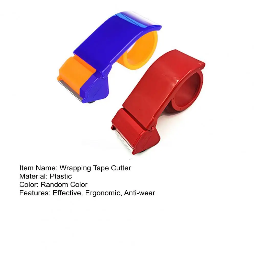 5/6CM Jagged Tape Cutter Time Saving Sharp Ergonomic Packaging Gifts Safe Plastic Sealing Tape Packer Manual Packing Machine