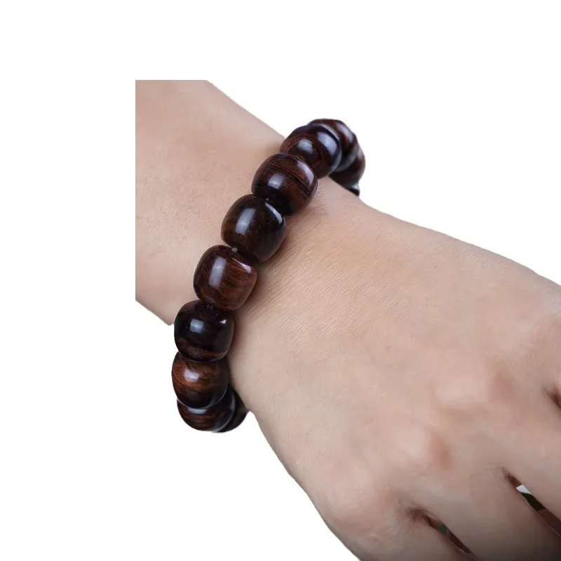 هاينان هوانغوا Handstring للرجال يلعب عبر العينين مع وجوه شبحية مليئة بندبات الورم المواد القديمة زيت أرجواني الكمثرى البحر Wo #5