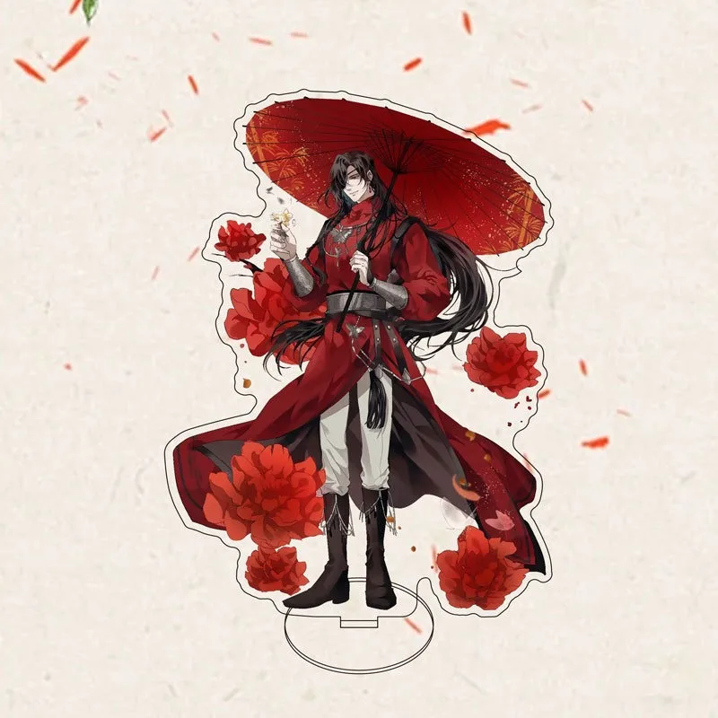 Support de figurine en acrylique Anime Tian Guan Ci Fu, bénédiction officielle du ciel, Hua Cheng Xie Lian Shi Qingxuan, plaque de cosplay, accessoires modèles