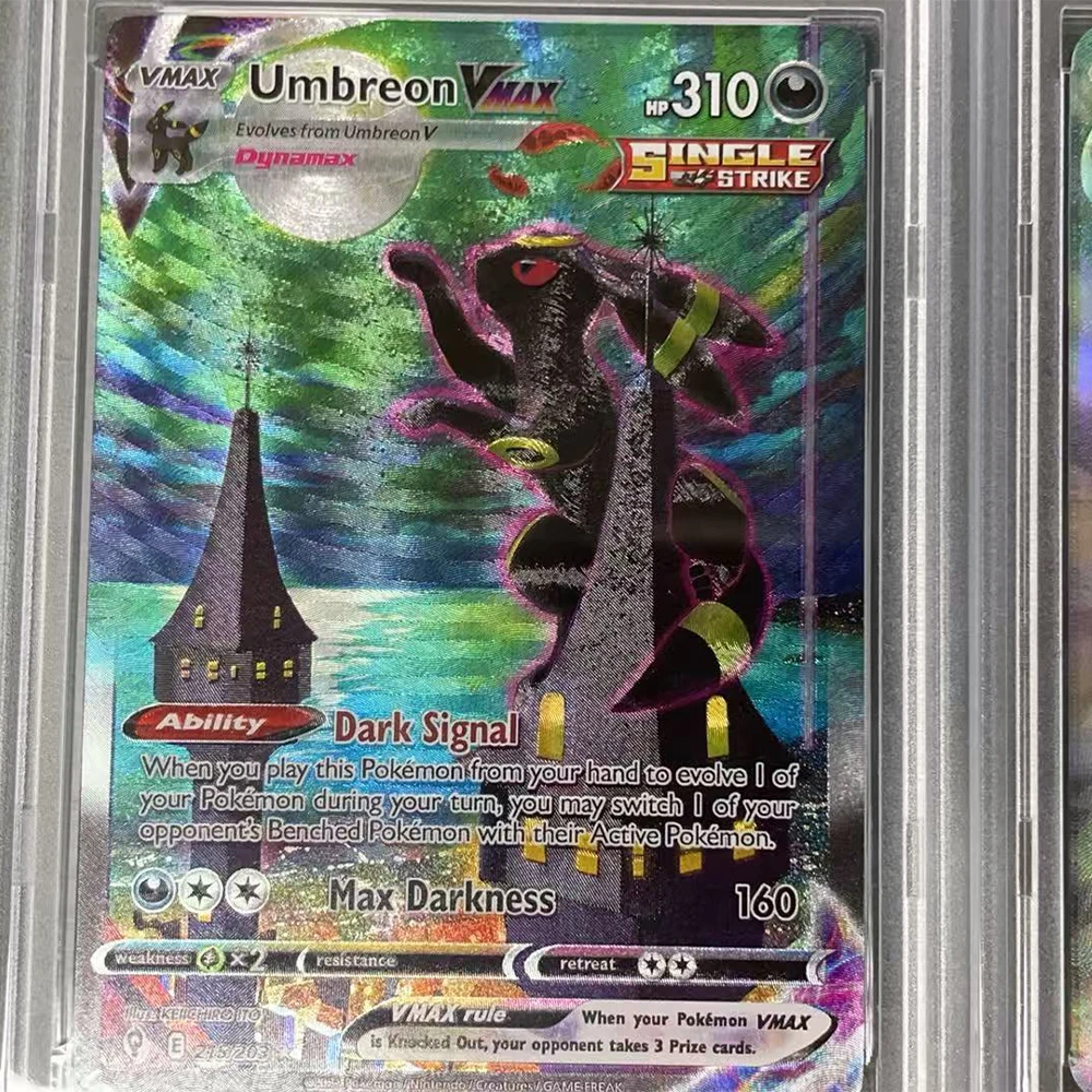 بطاقة المجموعة المتدرجة DIY Proxy PTCG 2025 M2a JP # 240 ميجا جنغر Ex Special Art Rare GEM MT 10 بطاقات هدايا ملصق ثلاثي الأبعاد