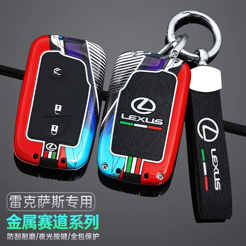 

3/4 Buttons Alloy Car Remote Key Case Cover for Lexus IS250 IS300C RX270 CT200H GX400 GX460 ES240 ES350 LS460 GS300 450h 460h