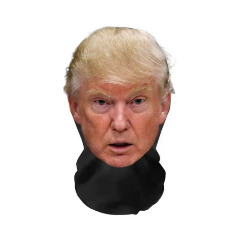 Trump Mesh Mask Full Head Face Mask For Men Presidential Cosplay Lightweight  Breathable Simulation Headset Party Supplies Accs