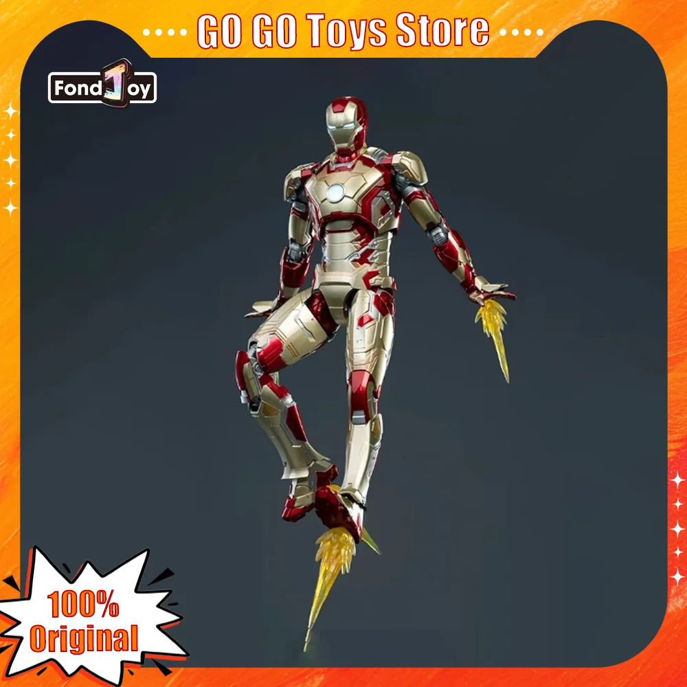 

Fondjoy Original Marvel Iron Man MK42 MK43 MK46 Assembled Model 1/7 scale Action Figurine Reactors Ornament Collection Toys Gift