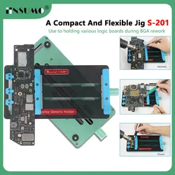 SoFix S-201 Generic Logic Board Holderm Fixture For Macbook PCB Solderinging BGA IC Chip Maintenance Fixture Motherboard Repair