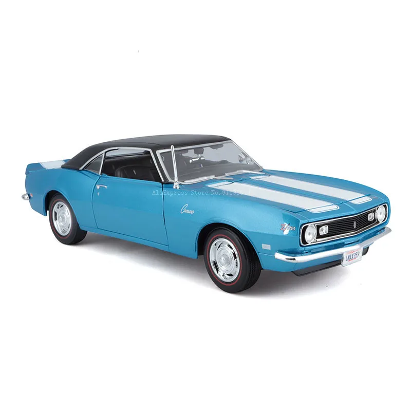 Maisto 1:18 1968 Chevrolet Camaro Z28 Coupe Classic Car Alloy Car Model Static Die Casting Model Collection Gift Toy Gift