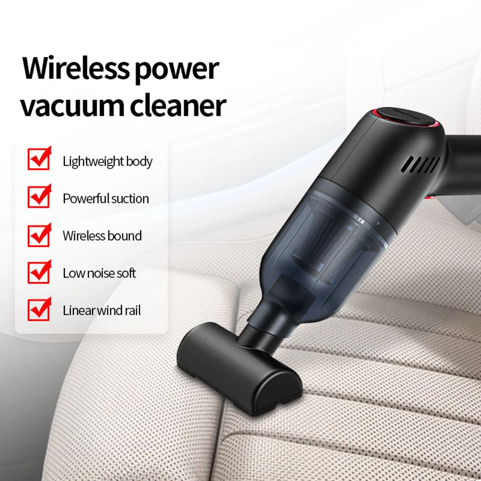 8000Pa Car Vacuum Cleaner Cordless Handheld Auto Vacuum Home & Car Dual Use Mini Wet And Dry Vacuum Cleaner