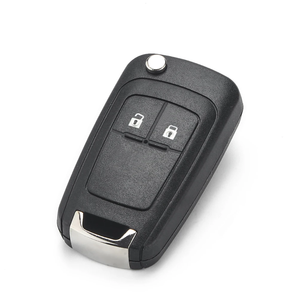 KEYYOU 2 button blank remote Key Shell for Opel Astra J Zafira B Insignia Adam Astra J Cascade Karl Zafira C HU100 uncut