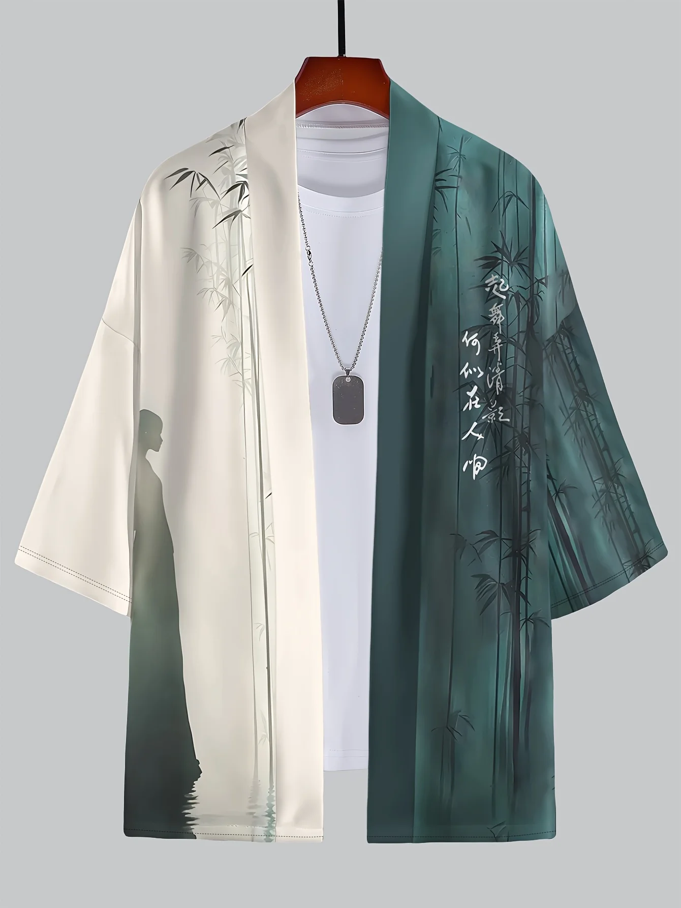 2026 Summer Men's Kimono 3D Printed Design Breathable Lightweight Casual Fashion Outdoor Street Men's Clothing