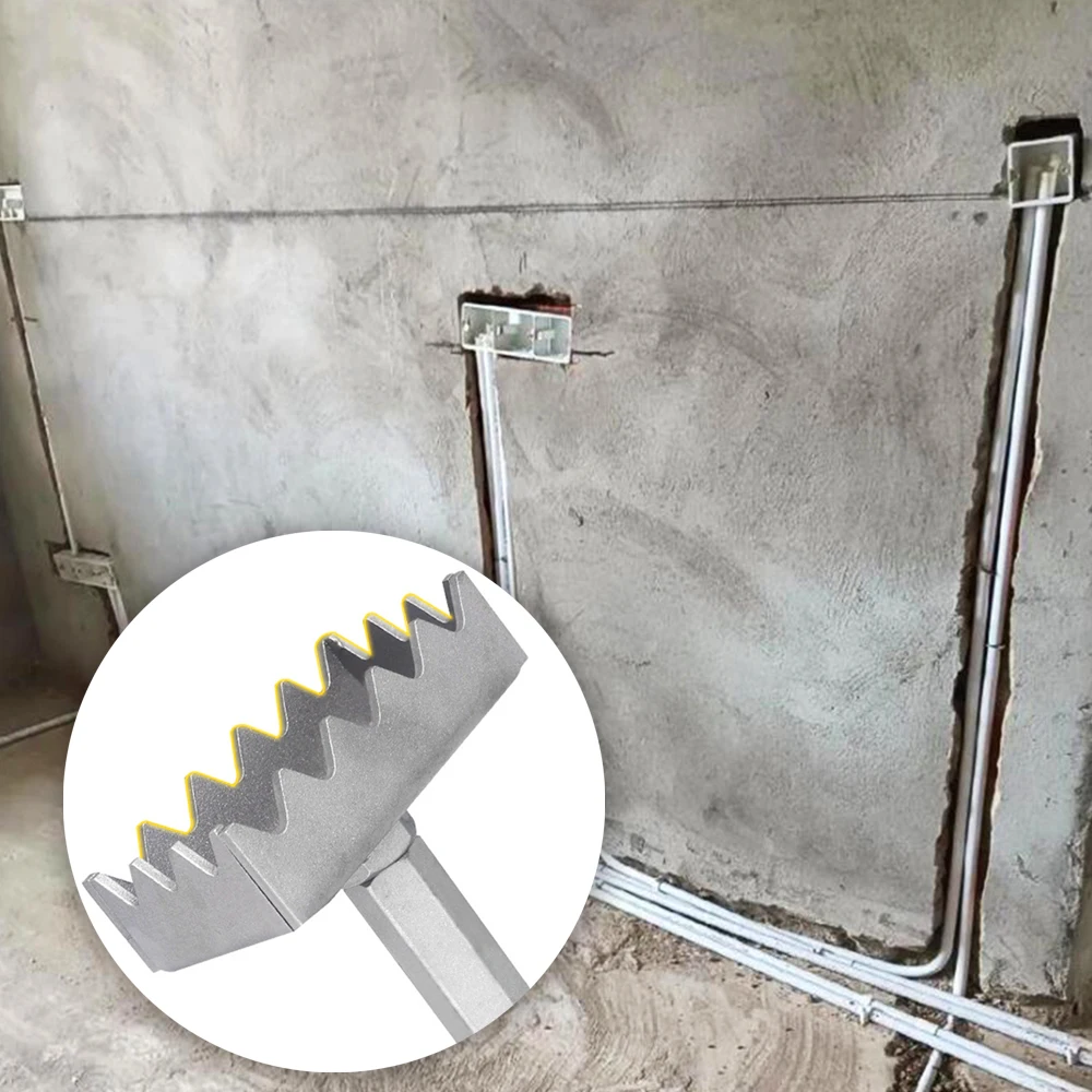 Perfect For DIY Enthusiasts Silver Finish Socket Slot Cutter Material Cutter Rectangle Cutting Tool Versatile For Remodeling