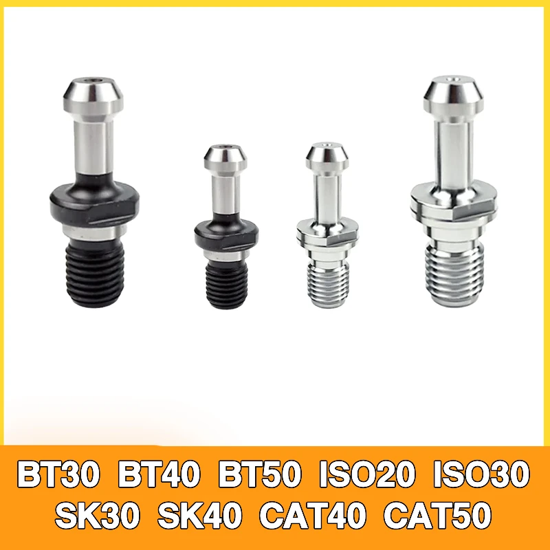 Pull Nails BT30 BT40 BT50 ISO20 ISO25 ISO30 SK30 SK40 CAT40 CAT50 NBT30 Pull Stud CNC BT ISO SK CAT NBT per portautensili mandrino