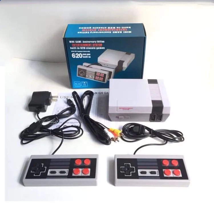 

Handle Game Machine For NES Video TV Game Console Built-in 620 Classic Games Player