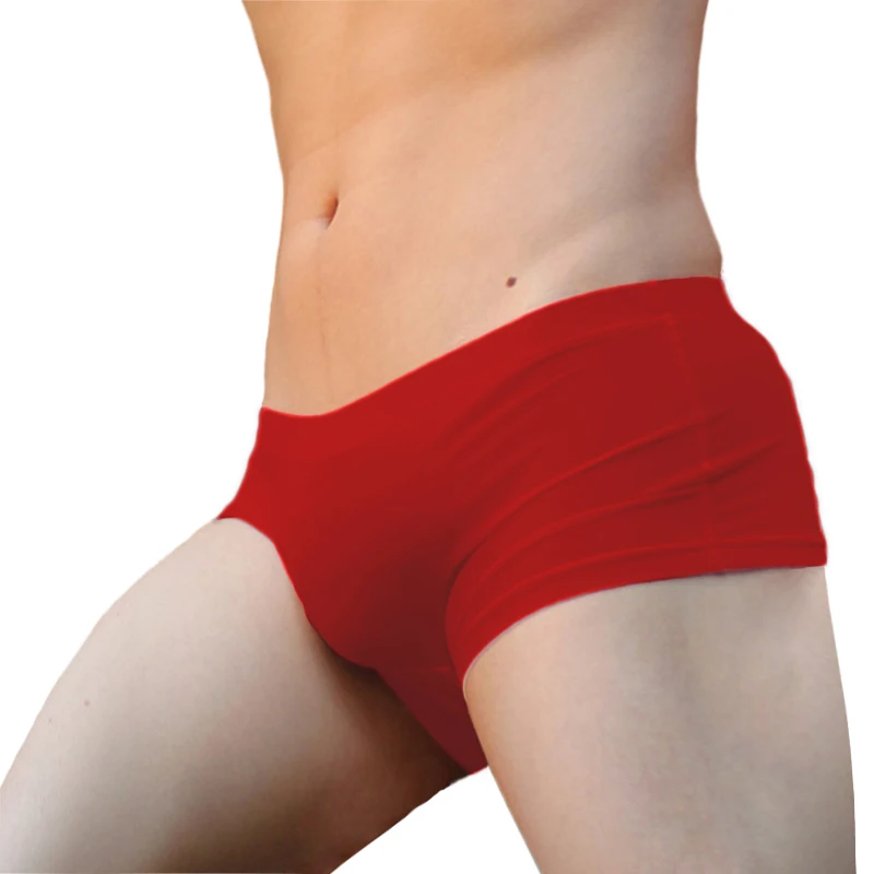 Ice Silk Man Underwear Sexy Men Boxers Men\'s Panties Ultra-thin Boxer Short Cool Underpants Hombre Lingerie Translucent