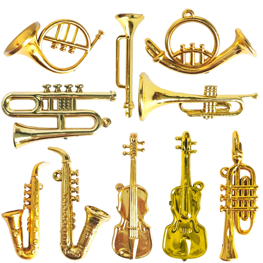 20pcs 2-7cm Mini Golden Musica - Musical Instrument Manufacturers 评论和价格
