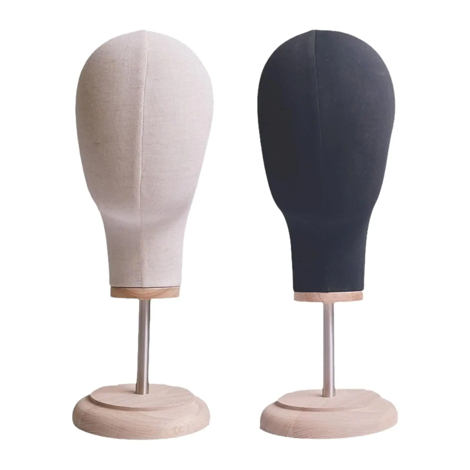 

Wig Hat Display Holder Mannequin Head Model Caps Storage Rack for Styling Drying Hairdresser Training Beginner Stylist