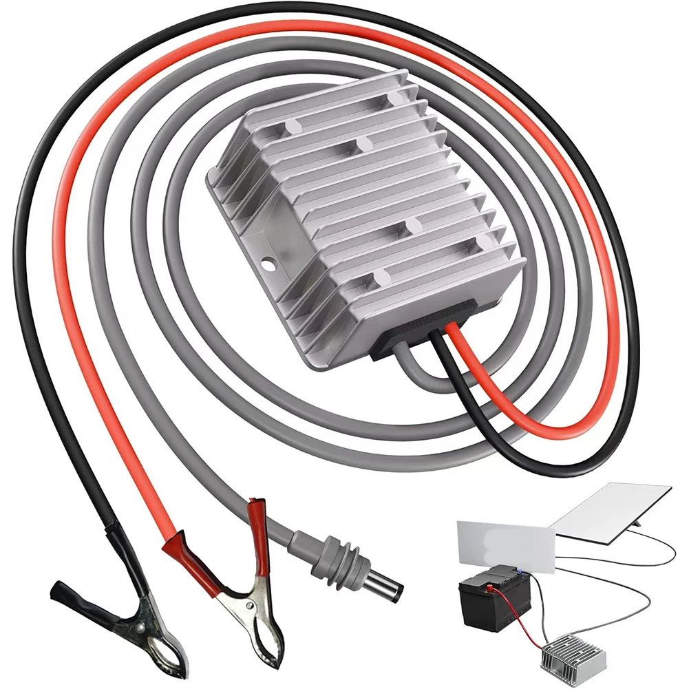12V 24V To 57V 4.5A DC Boost Power Converter Adapter With For Alligator Clips For Starlink For Gen 3 Router For Rv Truck Camping