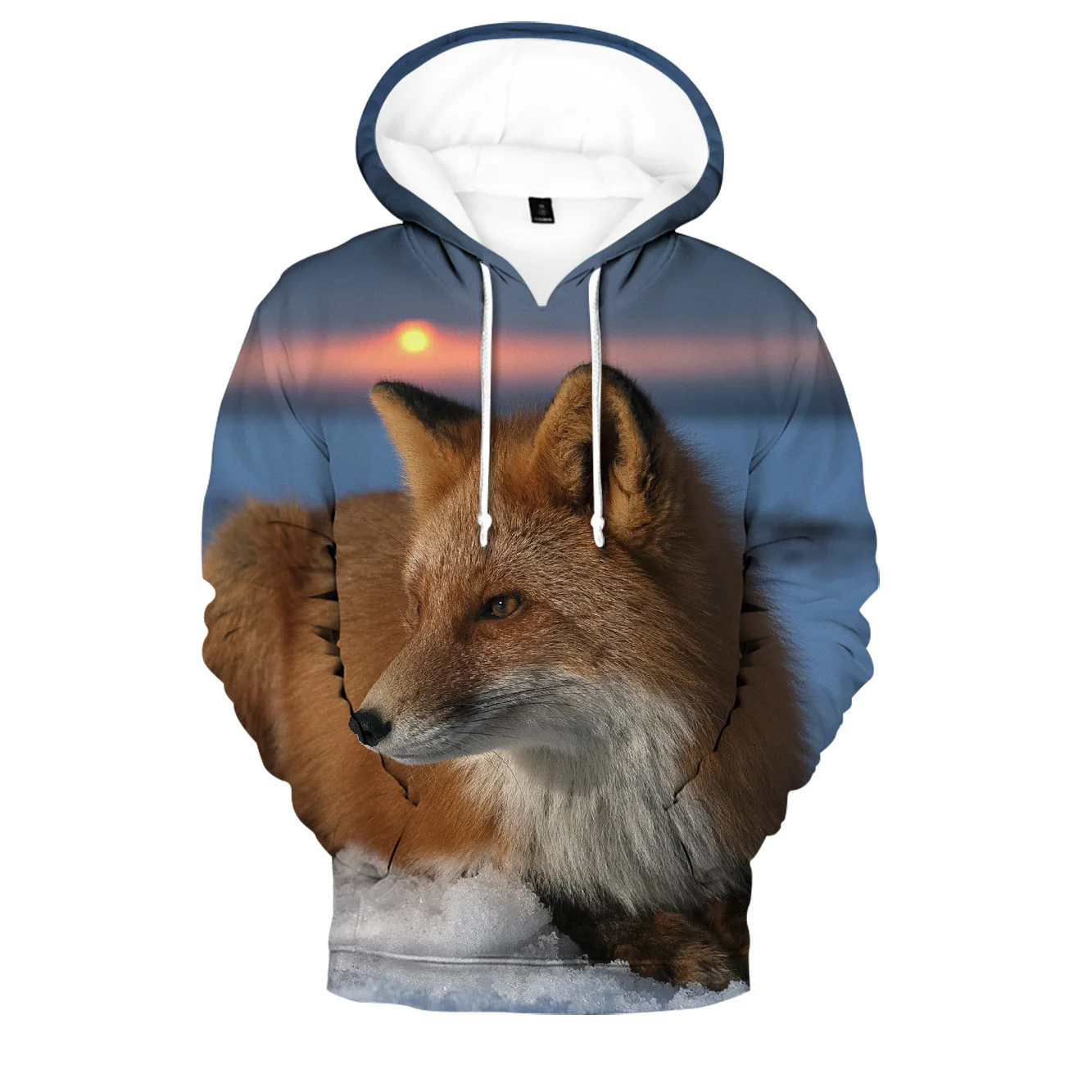 

Hip Hop Popular Comfortable New Fox 3D print Hoodies Sweatshirts Men/Women Sweatshirt Adult/Child Casual Pullovers