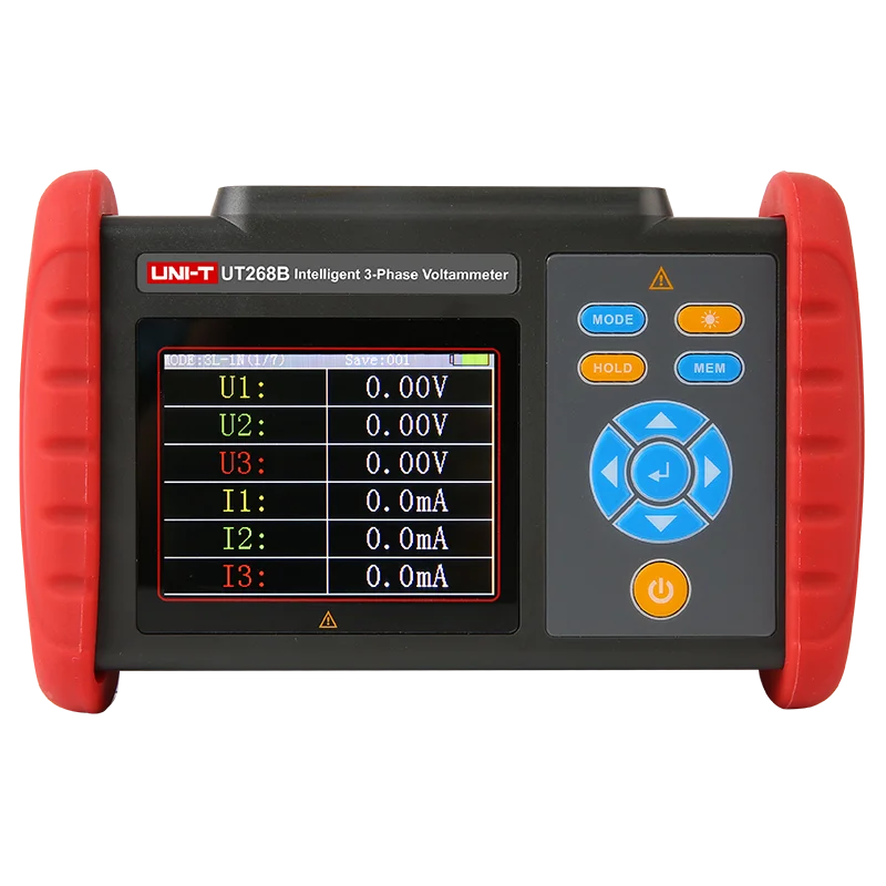 UNI-T UT268B Large Aperture Three-phase Digital Phase Voltmeter