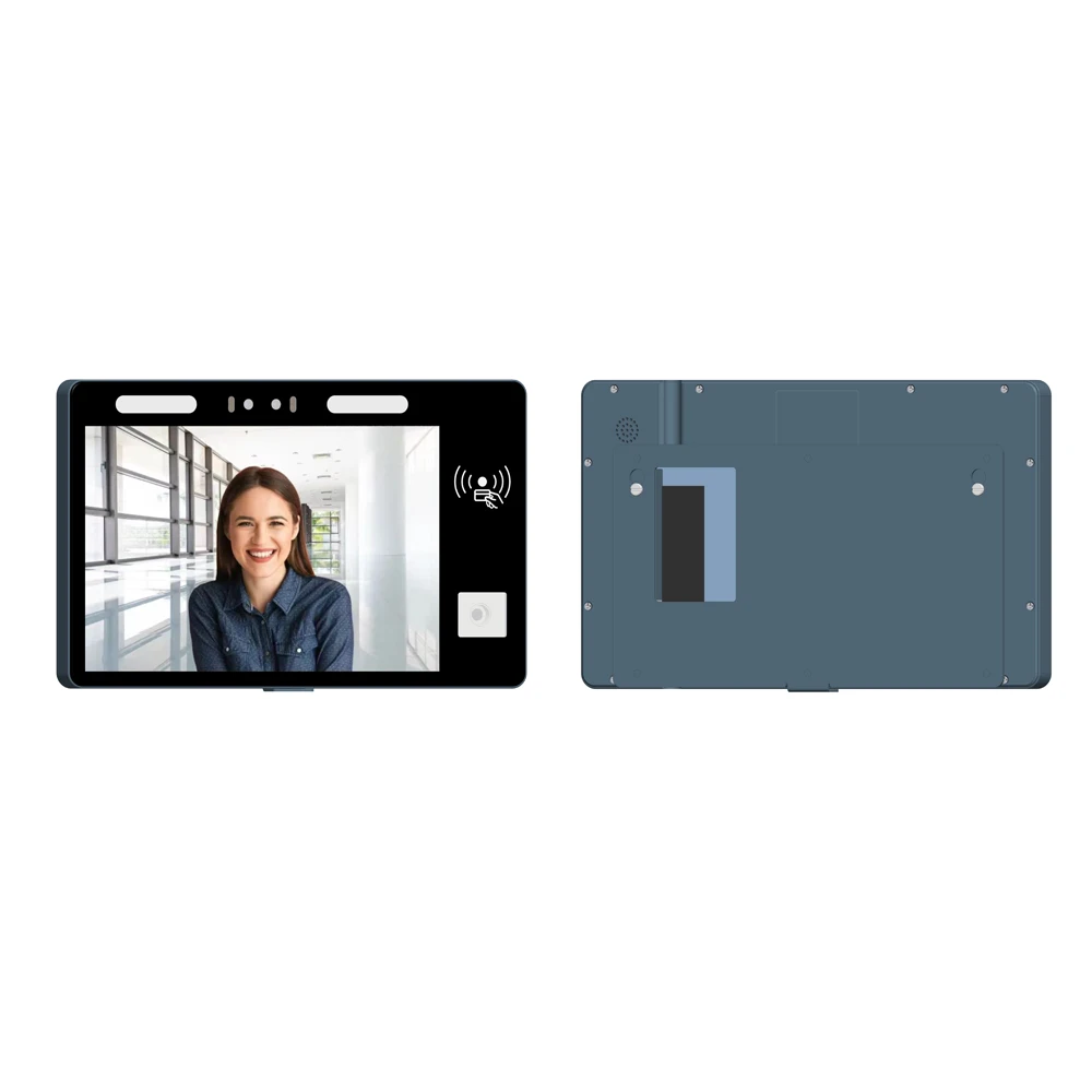 10.1 Inch Cloud Management Software QR Biometric Face Recognition System Card/Code/Paper/PVC Support for Turnstile Gym Access