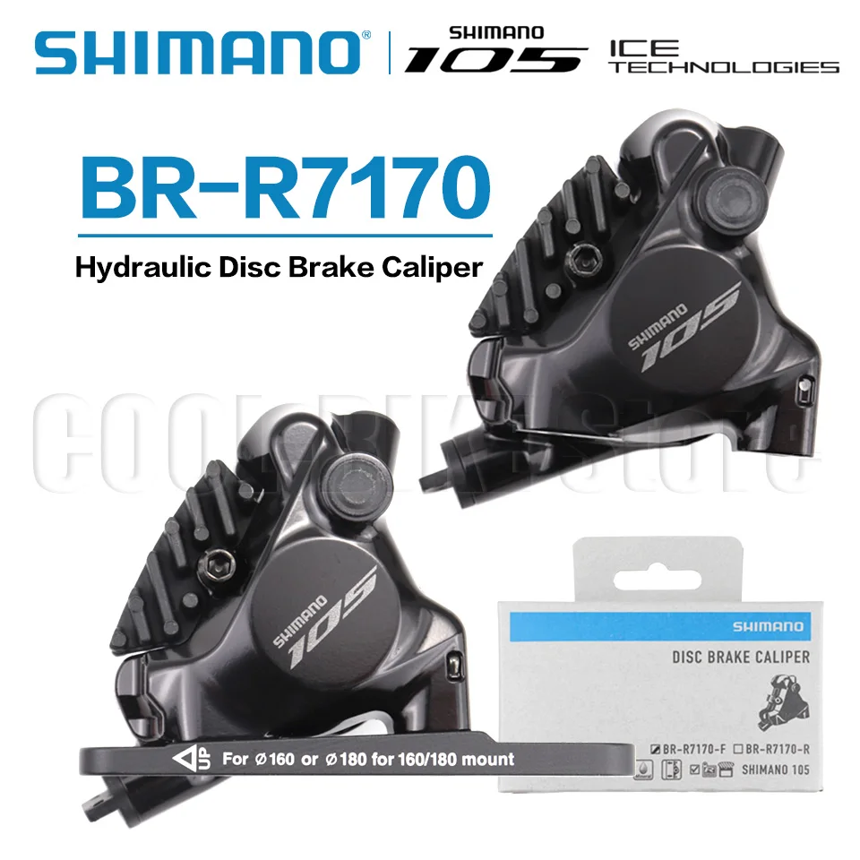 

Shimano R7170 hydraulic disc brake caliper BR-R7170 With L05A brake pads ROAD Brake Calipers