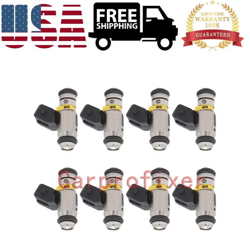 

For MERCRUISER MAG V8 V6 861260T BOAT M EFI IWP069 8Pcs Fuel Injectors Injection