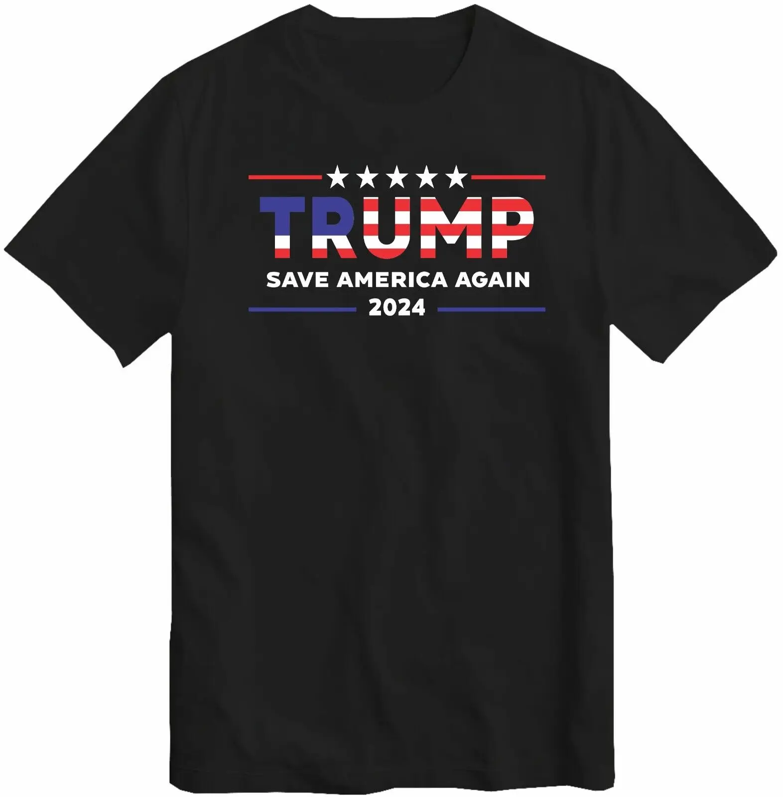 Trump 2024 T-Shirt Save Amera again Ameran Flag US Elections Donald T Shirt