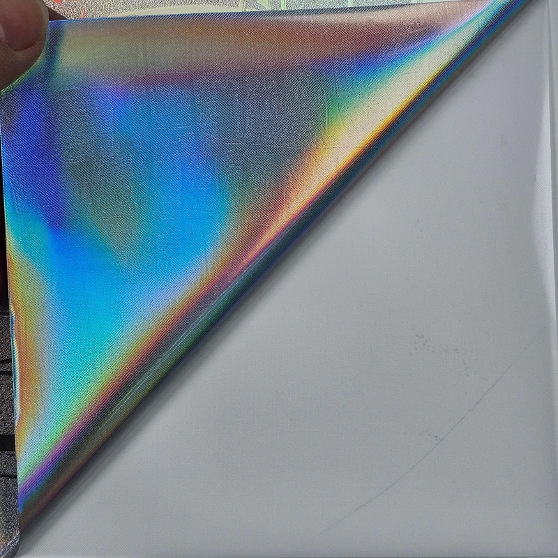 Forged Laser Rainbow Maya Pattern Carbon Fiber Silver Red Accessories for Car Wrap Vinyl Paper for Car Vinyls Wrapping Tools