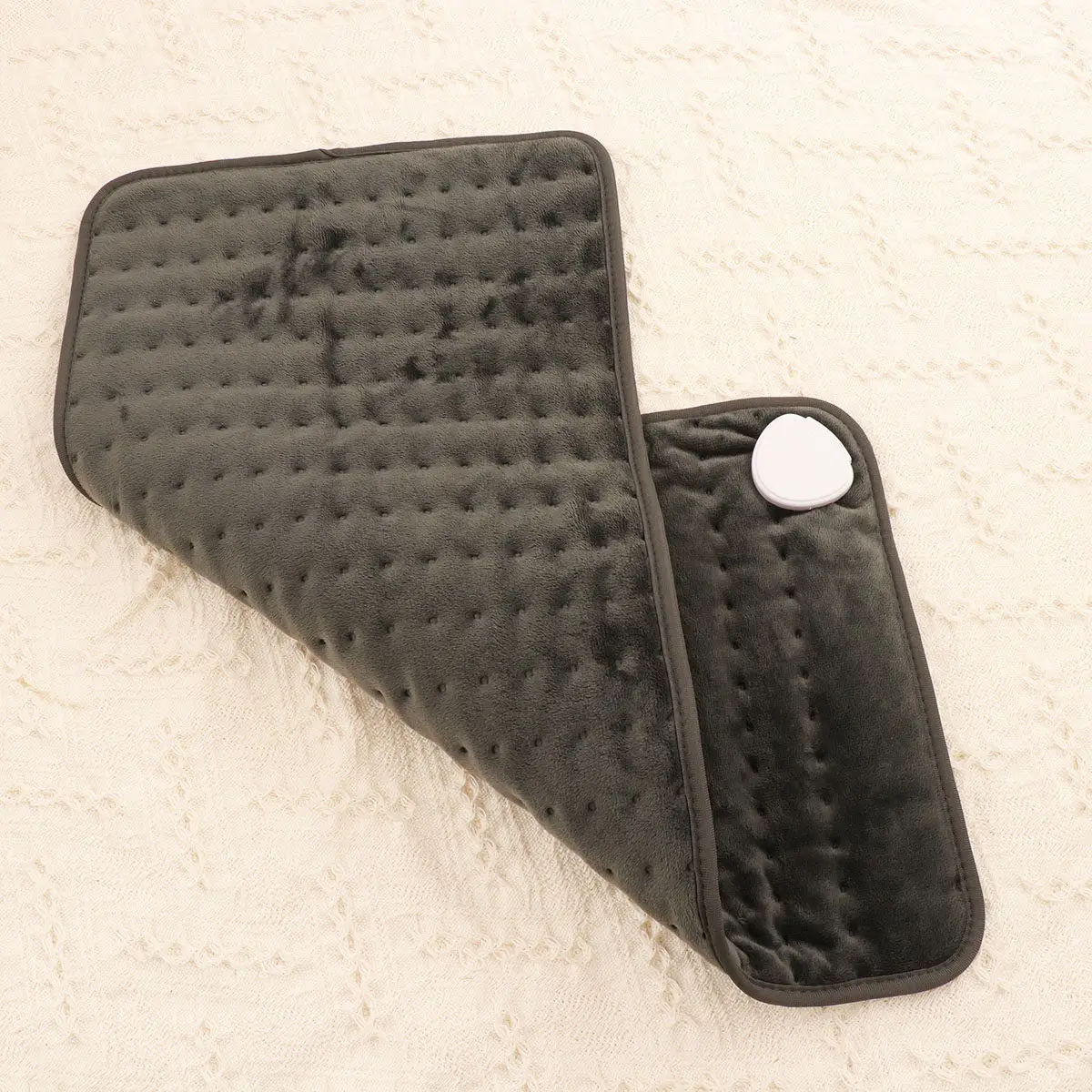 

1Pcs Electric Heating Pad Soft Thick Fabric Heat Therapy 6 Temperature 4 Timer Levels Detachable Machine Washable Plug 230V