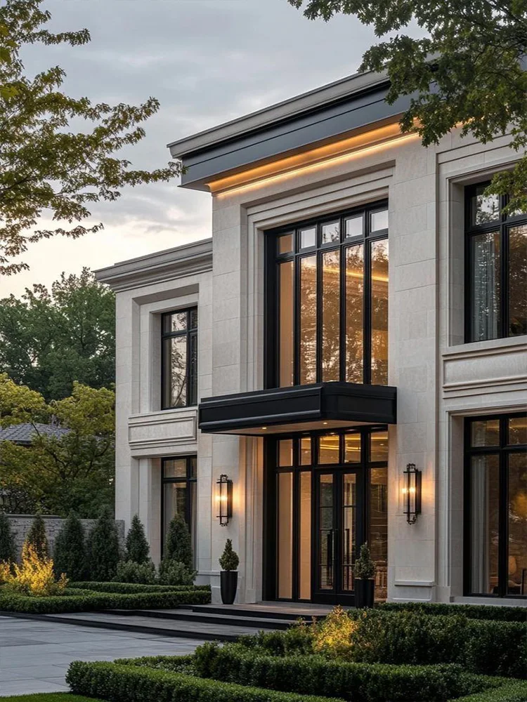 Whole House Customization Entrance Sliding Folding Garage Exterior Custom Doors Window Double Glazed Aluminum Full Home Custom