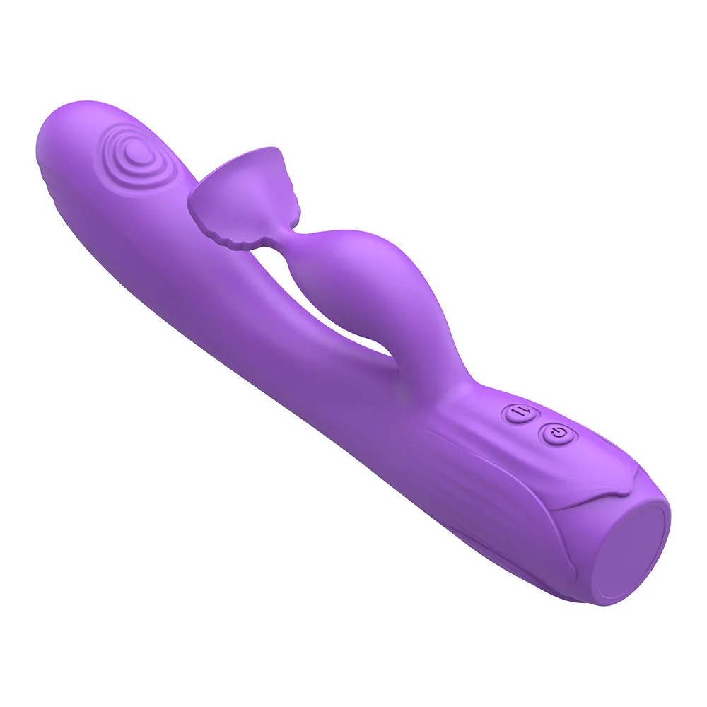 Adult Female Massage Stick Skin-Friendly Vibrator Soft AV Vibrating Tongue Licking Orgasmic Masturbator Toy for Sensual Pleasure