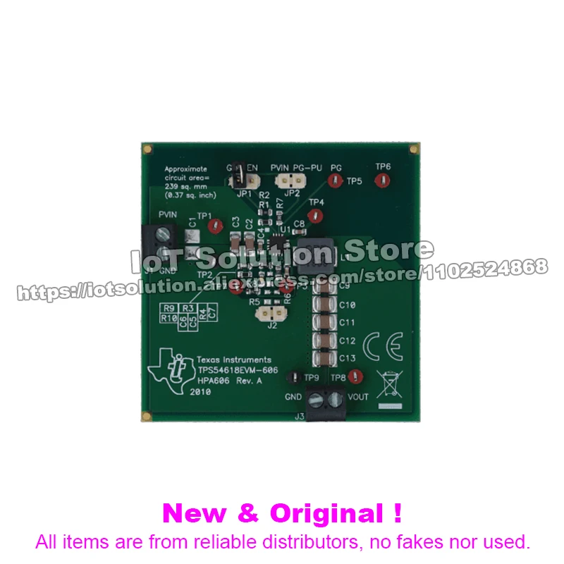 TPS54618EVM-606 Evaluation Module for TPS54618 Synchronous Step-Down DC/DC Converter